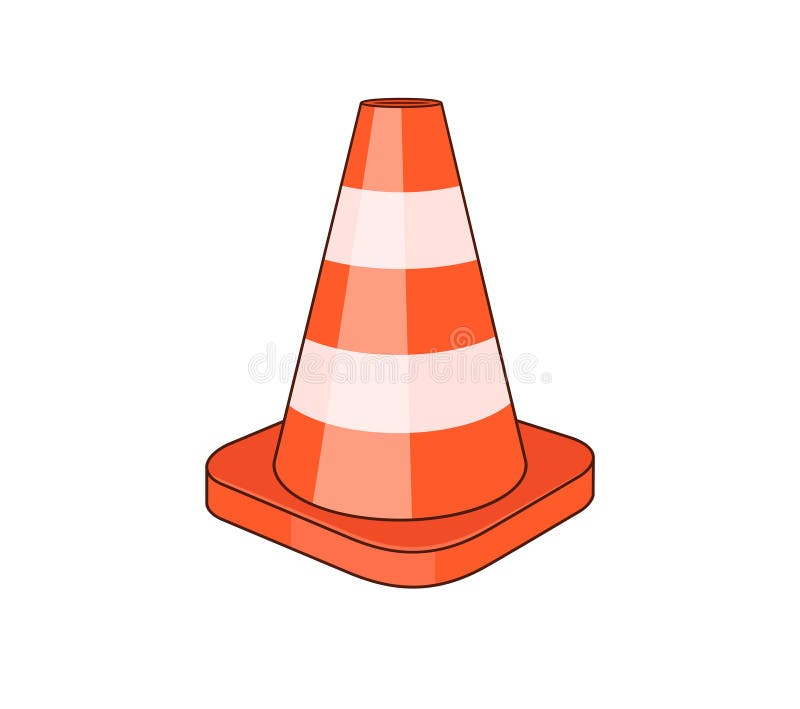 Traffic cone. 