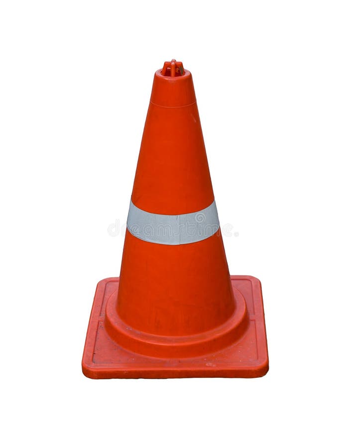 Traffic cone Orange royalty free stock photo Traffic cone Orange royalty free stock photo