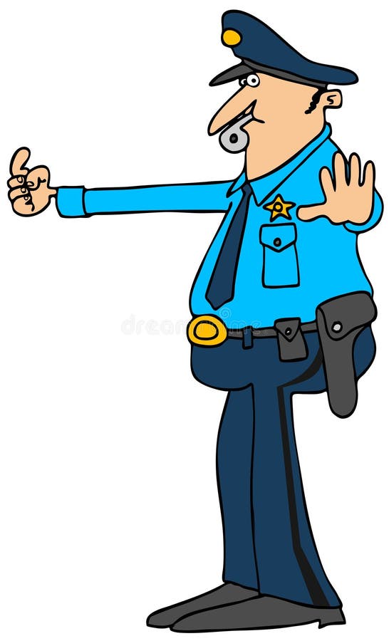 Directing Traffic Stock Illustrations 703 Directing Traffic Stock