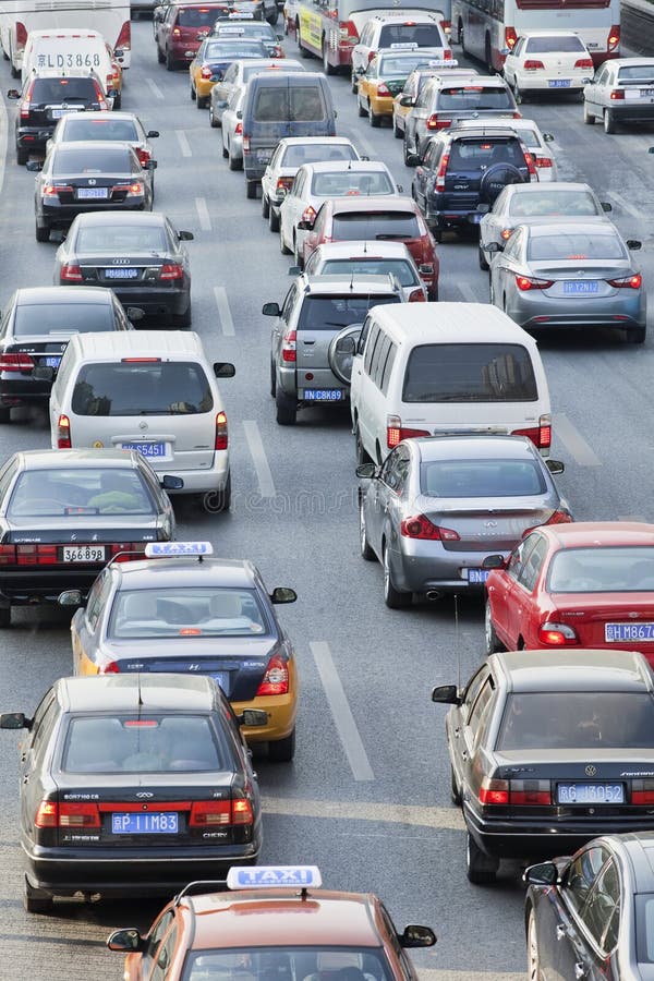 Heavy Traffic Jam during Rush Hour in Los Angeles, California Editorial Photo Image of crawl