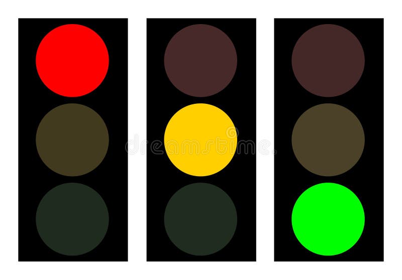 Traffic light, figure