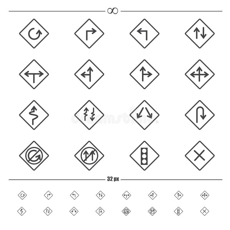 Traffic road sign vector vector illustration
