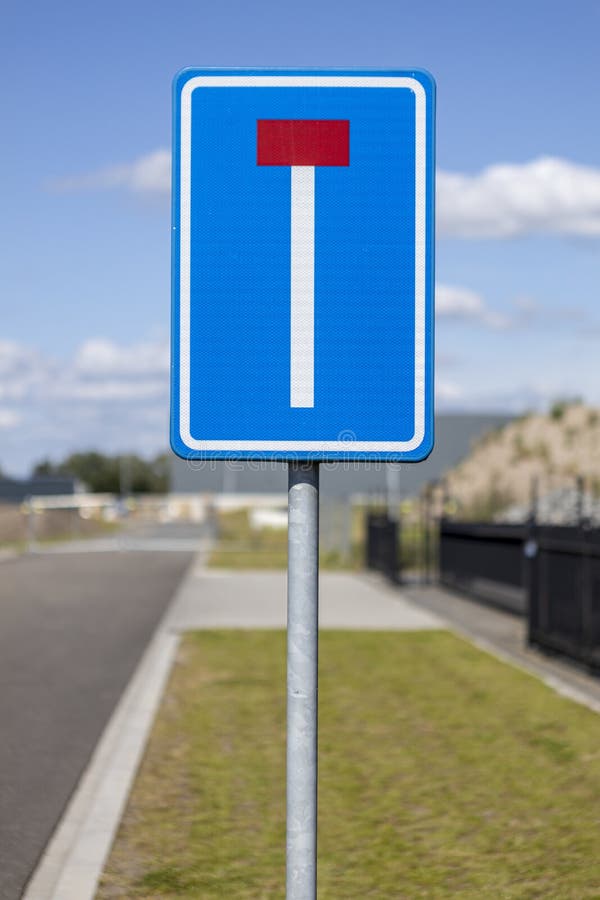 Traffic Sign Dead End Road Stock Image Image Of Pictogram Traffic Sign Dead End Road Stock Image Image Of Pictogram