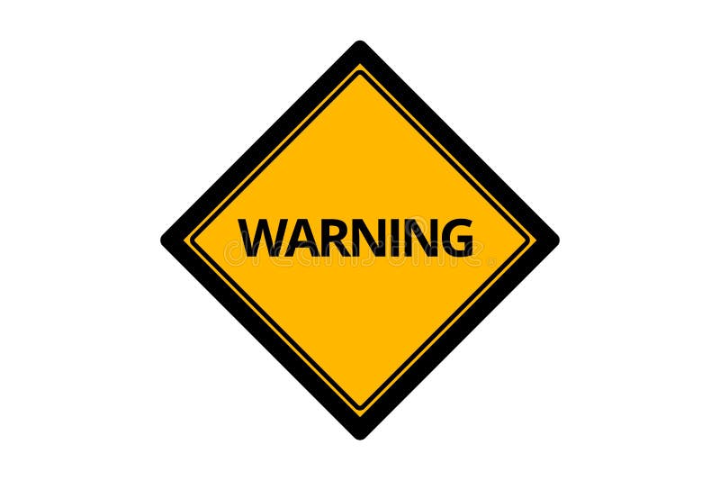 Warning message Warning message