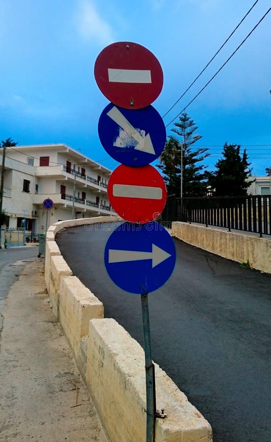 174 Greece Traffic Signs Greece Stock Photos Free & RoyaltyFree