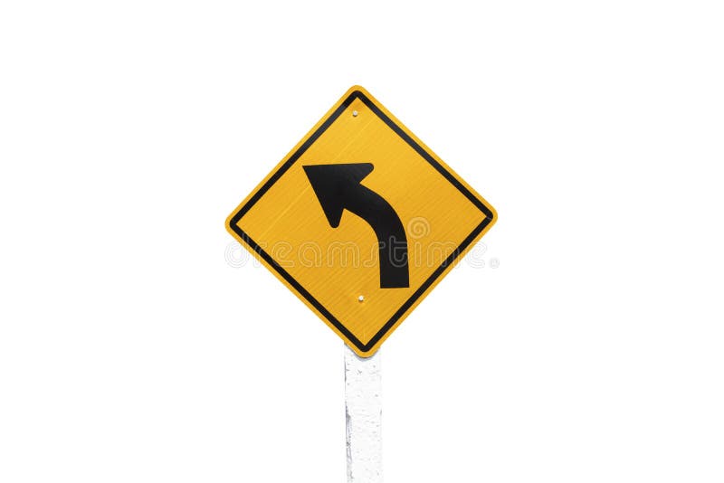 Traffic Signs yellow board on white background isolated stock photo Traffic Signs yellow board on white background isolated stock photo