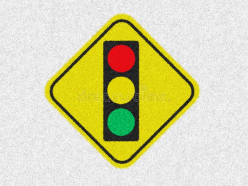 Trafikljusskylt eller symbolikon isolerad i vit bakgrund Varningssignal vid transport, RED YELLOW GREEN royaltyfri fotografi Trafikljusskylt eller symbolikon isolerad i vit bakgrund Varningssignal vid transport, RED YELLOW GREEN royaltyfri fotografi