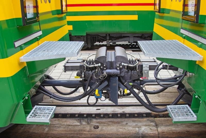 Train Coupler stock image. Image of transportation, railroad 8208311