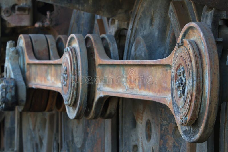Train Coupling Rods RL stock photo. Image of shaft, machine 15190764