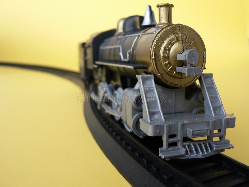 Replica old toy train locomotive. Replica old toy train locomotive