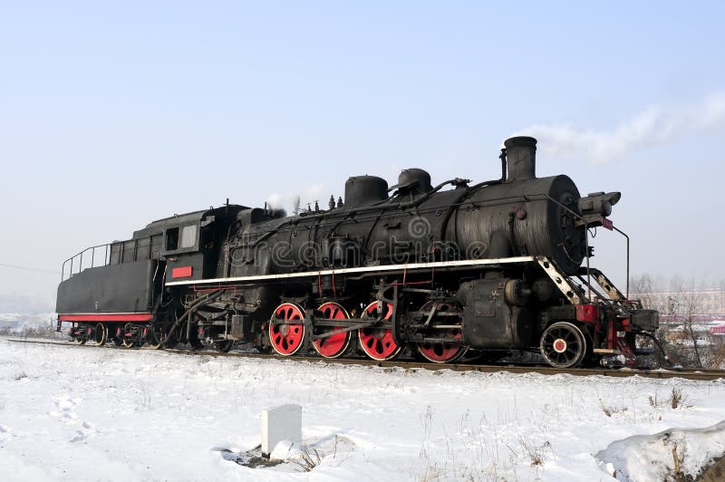 Winter is one of the oldest running steam train in China. Winter is one of the oldest running steam train in China