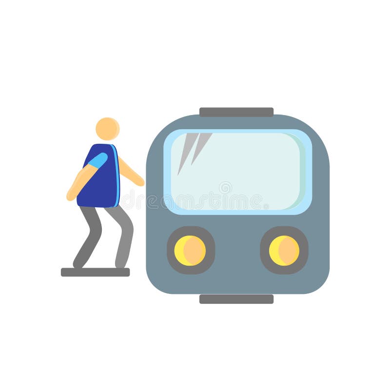 Train icon vector sign and symbol isolated on white background, Train logo concept vector illustration Train icon vector sign and symbol isolated on white background, Train logo concept vector illustration