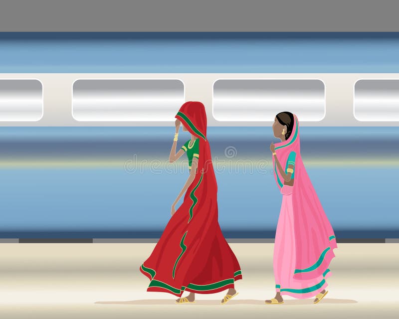 Indian Railway Station Stock Illustrations – 103 Indian Railway Station  Stock Illustrations, Vectors & Clipart - Dreamstime