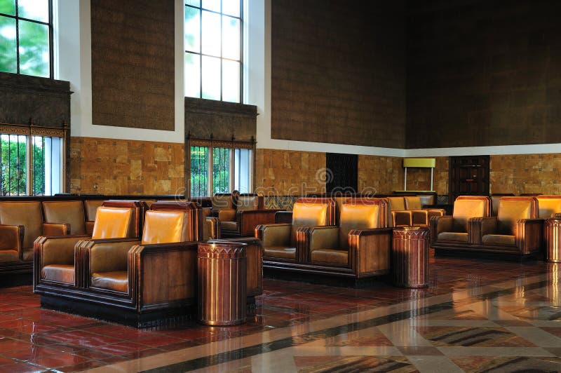 Train station waiting room stock image. Image of armchair - 6740065