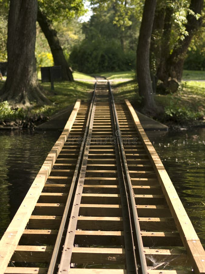 Straight Train Track stock photo. Image of point, perspective - 2623950