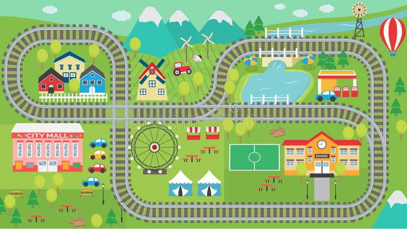 Free Printable Train Track Template - pic-lard
