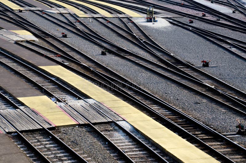 Chicago Train Tracks Houses Stock Image Image of city, platform 40879589