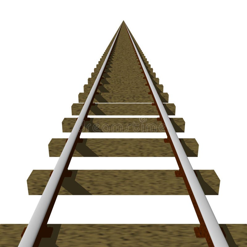 rails with wooden sleepers vector illustration 516401 Vector Art