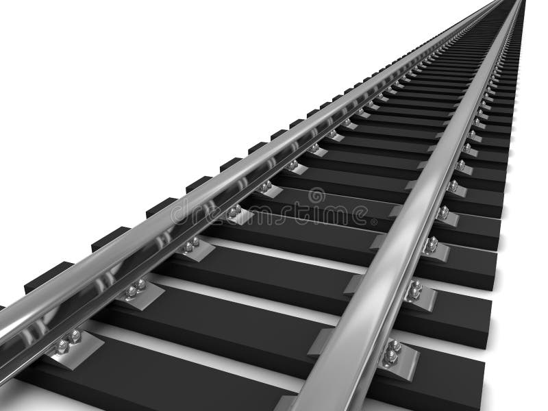 Train tracks royalty free stock image Train tracks royalty free stock image