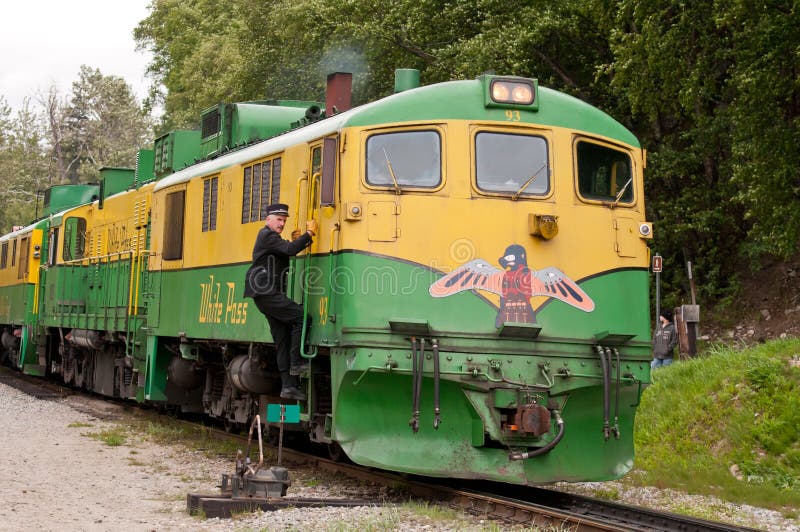 Train used for White Pass and Yukon Route