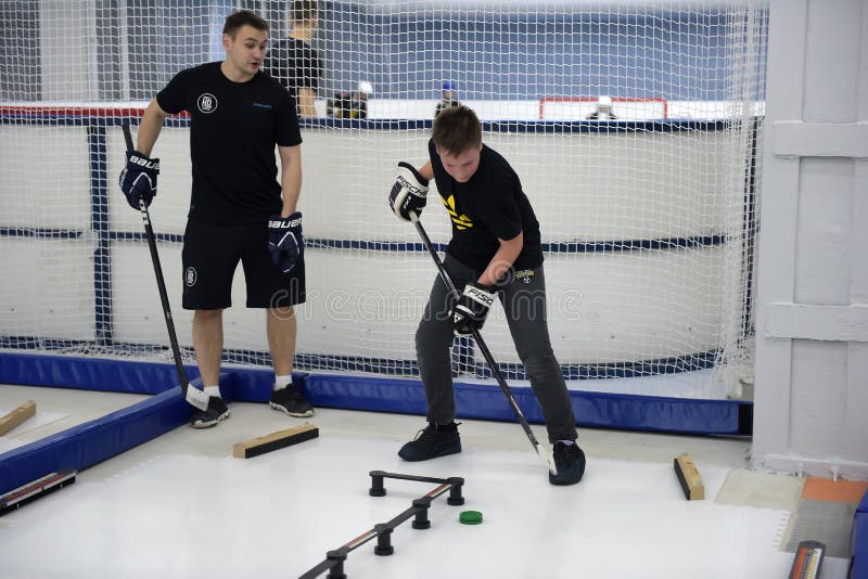 Training Complex for Hockey Players, Editorial Photography Image of