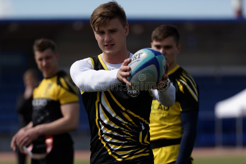 O Melhor Jogador Do Rugby De St Petersburg Sergey Gresev Fotografia  Editorial - Imagem de homem, petersburgo: 93754567