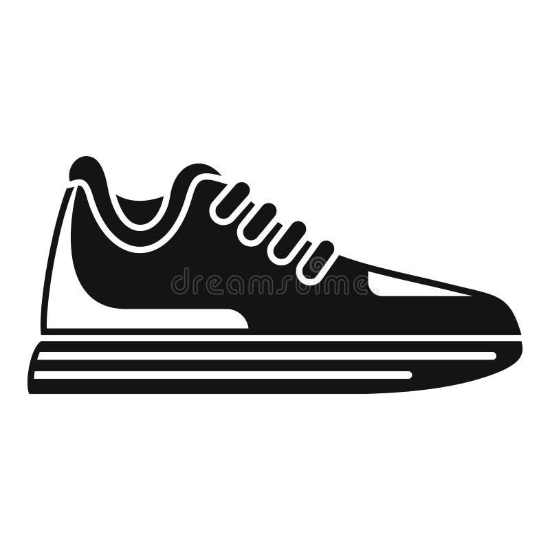 Training Sneaker Icon Simple Vector. Sport Shoe Stock Vector ...