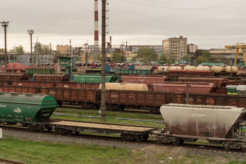 Trains de fret images stock Trains de fret images stock