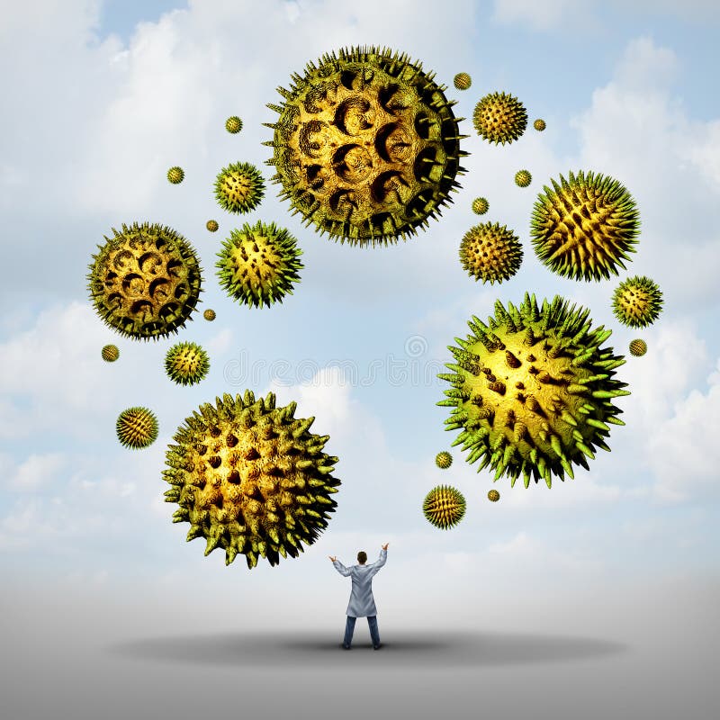 Traitement D'allergie De Pollen Illustration Stock Illustration du