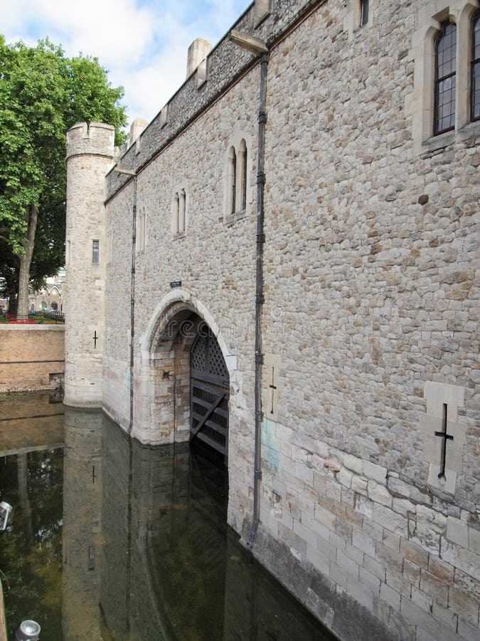 Traitors Gate royalty free stock photos