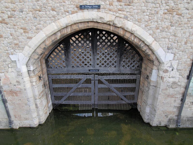 Traitors Gate stock photos