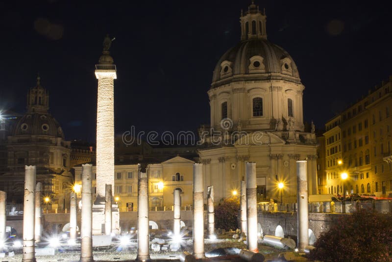 trajan kolonn s arkivbild trajan kolonn s arkivbild