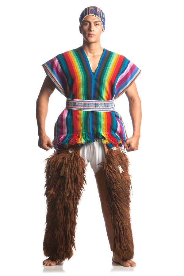 Traje nacional ecuatoriano foto de archivo. Imagen de alpaca 31050878