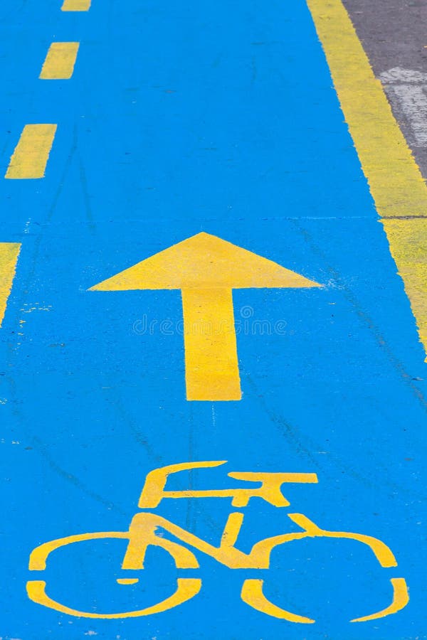 Cyclist cycling path Carrera Septima in Bogota capital city of Colombia South America. Cyclist cycling path Carrera Septima in Bogota capital city of Colombia South America