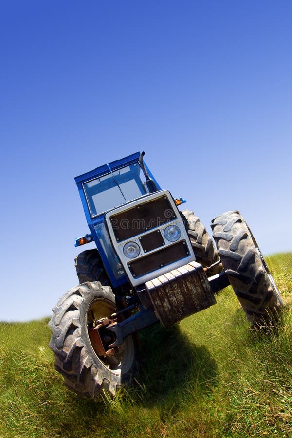 Traktor stockfotografie