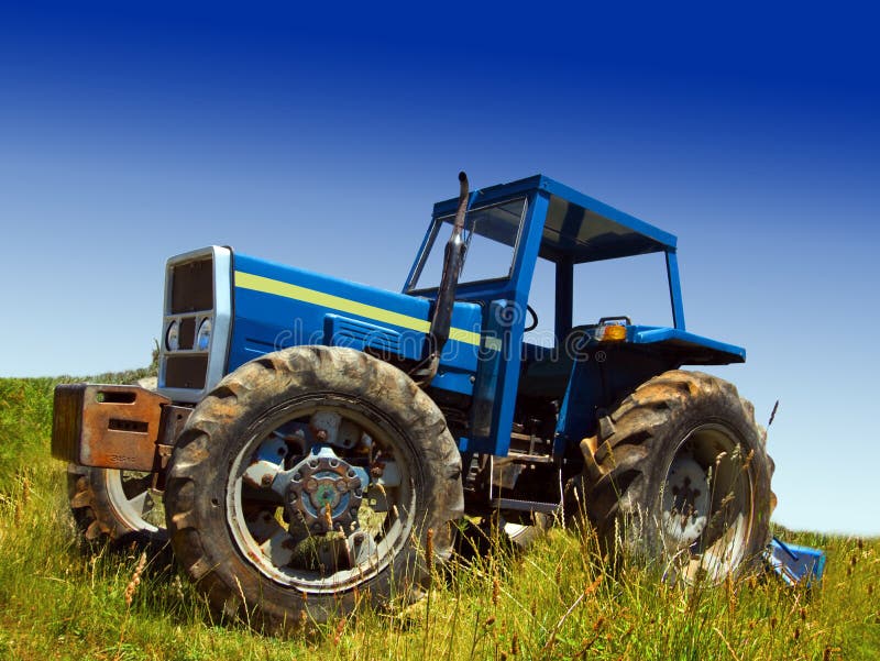 Traktor stockfoto