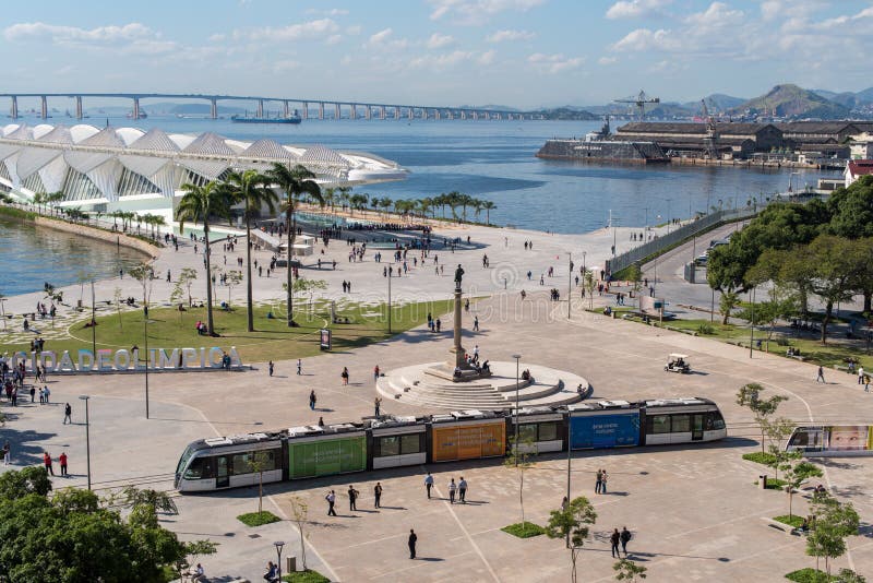 Dresden straßenbahn in Rio de Janeiro