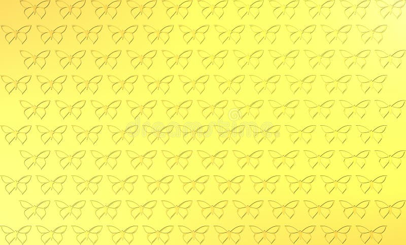 Trama con farfalle di farfalle, pellicola d'oro artistica fauna fantasiosa. illustrazione di stock