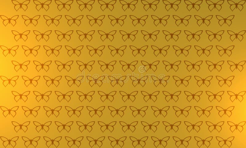 Trama con farfalle di farfalle una fauna artistica metallica in rame di fantasia. royalty illustrazione gratis