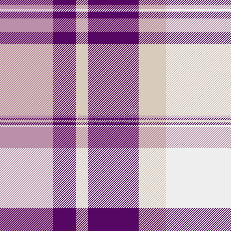Trama del vettore tartan calmo con trama calata in tessuto in tutto il mondo. grattamento del modello di fondo tessile in bianco e illustrazione di stock