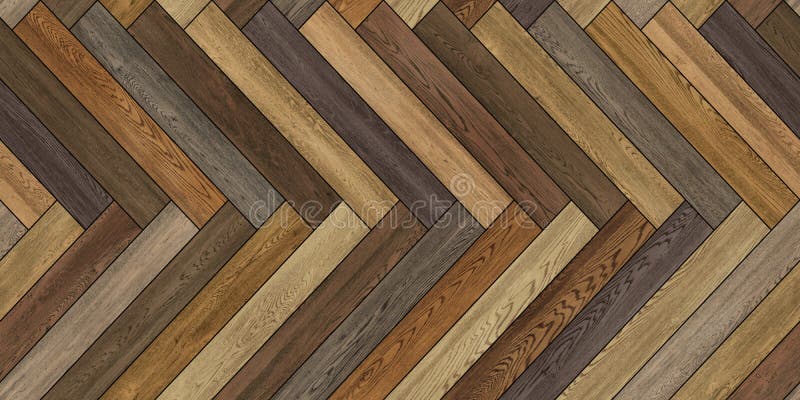 Trama di legno senza saldatura di legno di conquista orizzontale di aringhe diverse di marrone fotografia stock libera da diritti