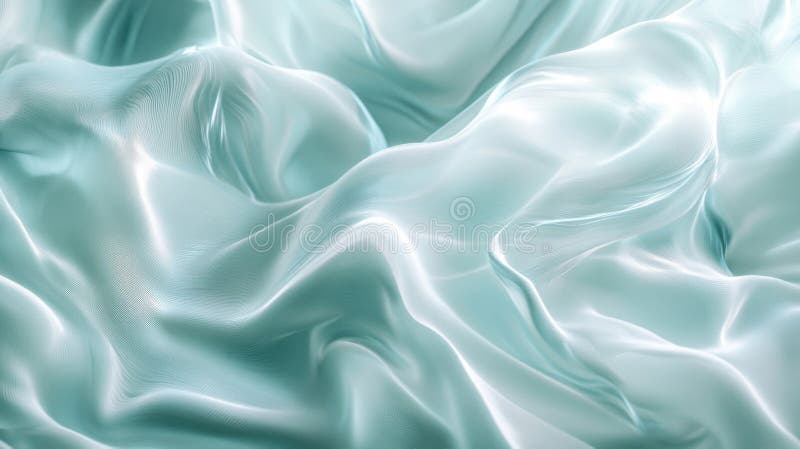 Trama di tessuto blu chiaro e concavato illustrazione di stock