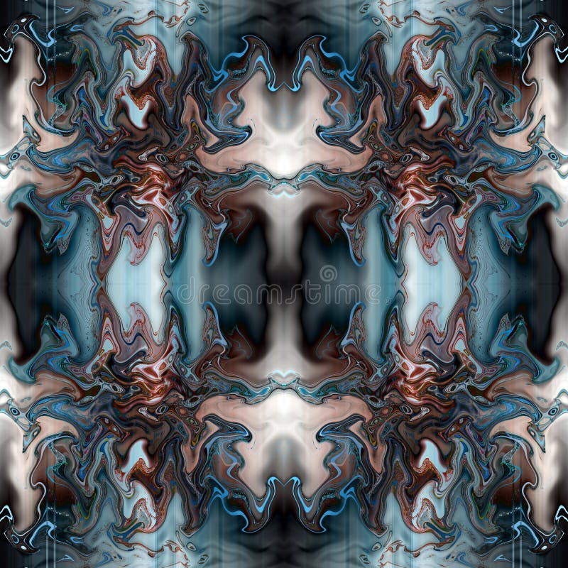 Trama frattale immaginaria generata immagine sfondo astratto royalty illustrazione gratis