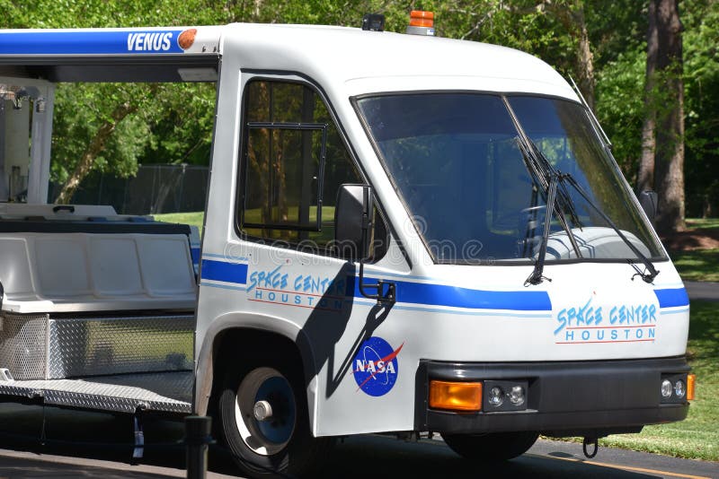 Tramausflug in Raumfahrtzentrum Houston in Texas stockfotos Tramausflug in Raumfahrtzentrum Houston in Texas stockfotos