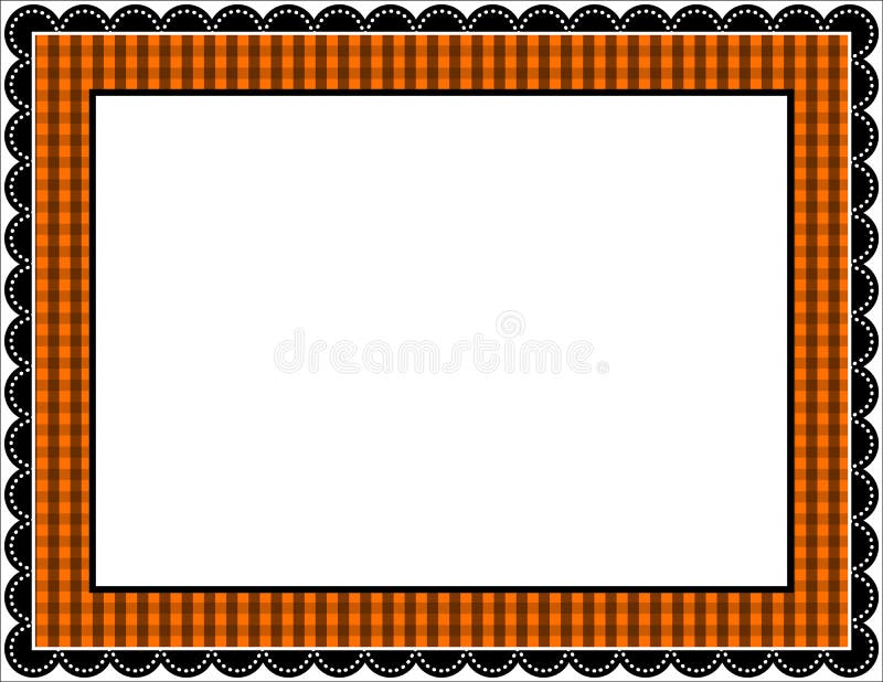 Trame de guingan de Veille de la toussaint illustration libre de droits Trame de guingan de Veille de la toussaint illustration libre de droits