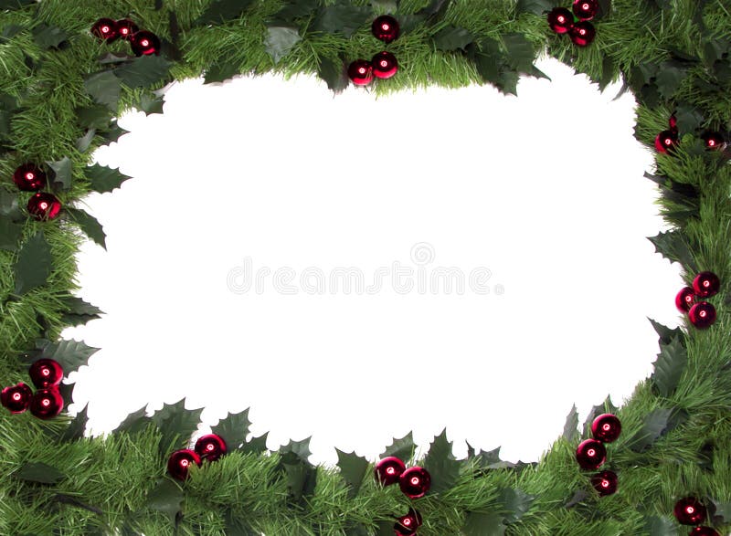 Trame de Noël, cadre photo libre de droits Trame de Noël, cadre photo libre de droits