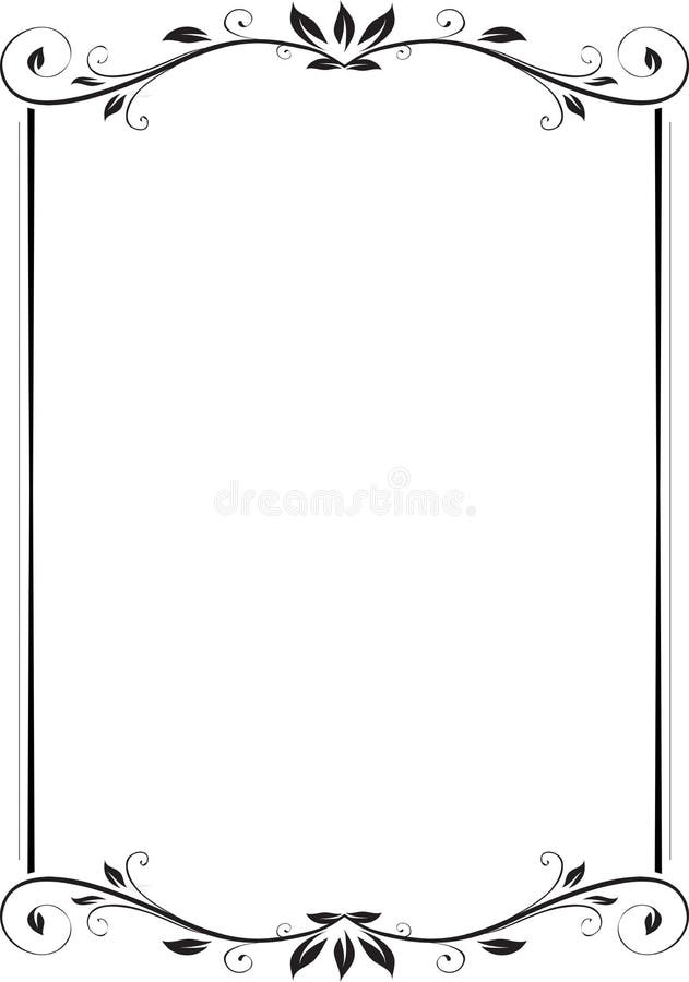 Trame florale illustration libre de droits