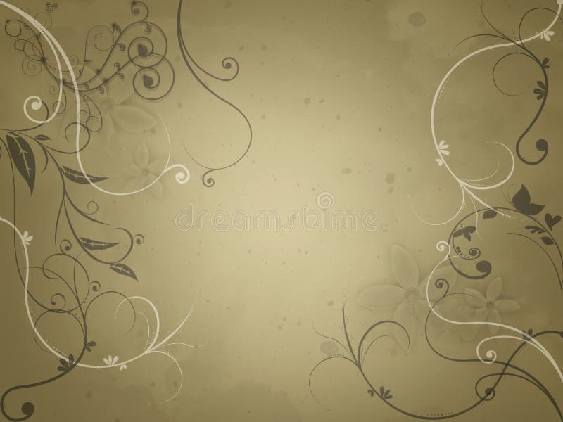 Trame florale de cru illustration de vecteur Trame florale de cru illustration de vecteur