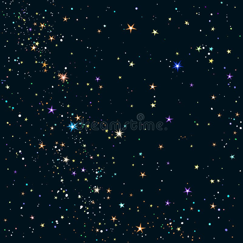 Trame étoilée illustration stock Trame étoilée illustration stock