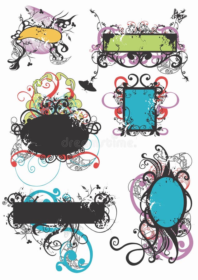 Trames sales illustration libre de droits Trames sales illustration libre de droits